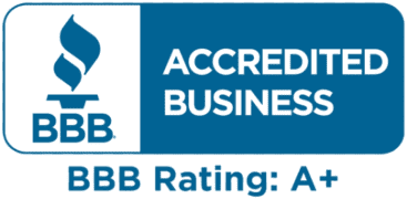 BBB Accredited Business, A+ rating